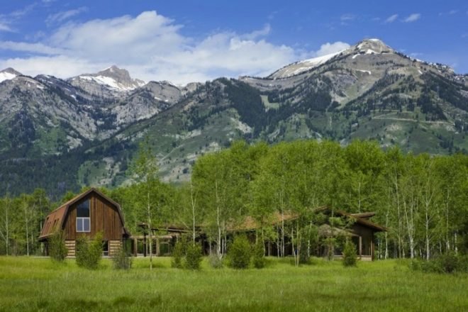 geothermal, Ward + Blake Architects, Wyoming, EHA Residence, sustainable materials, bamboo, LED lighting, water table, recycled materials, low carbon footprint, corten steel, sustainable design, green design, eco-design