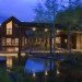 geothermal, Ward + Blake Architects, Wyoming, EHA Residence, sustainable materials, bamboo, LED lighting, water table, recycled materials, low carbon footprint, corten steel, sustainable design, green design, eco-design