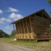 Ecologic Pavilion, Studio 1984, straw bale cabin, straw bale, eco friendly cabin, france,