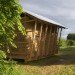 Ecologic Pavilion, Studio 1984, straw bale cabin, straw bale, eco friendly cabin, france,