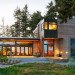 Ellis Residence, LEED Platinum, Bainbridge Island, Coates Design, Matthew Coates, Seattle, Residence, modern, sustainable, photovoltaic, rainwater collection, green roof