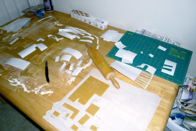 Falling Water, architecture, Gingerbread House, holiday, Frank Lloyd Wright, DIY, baking, christmas