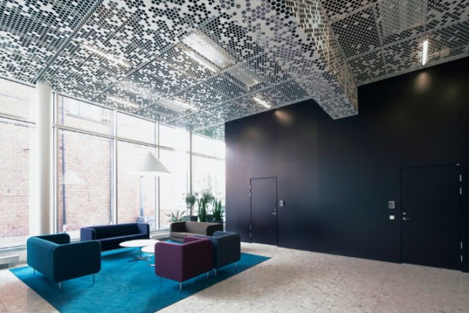 Flat Iron Building, Rosenbergs Arkitekter, stockholm, eco office, leed gold office