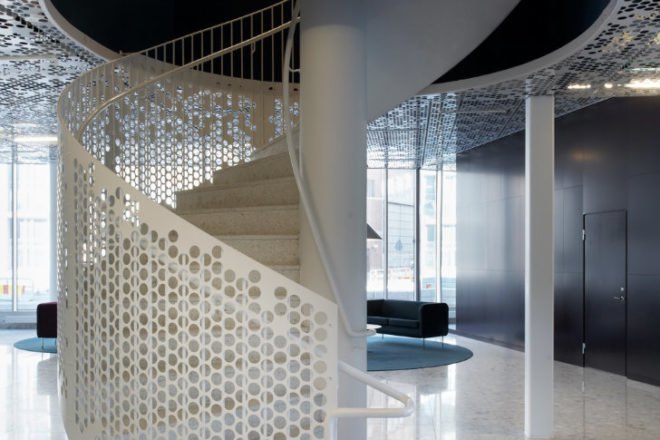 Flat Iron Building, Rosenbergs Arkitekter, stockholm, eco office, leed gold office
