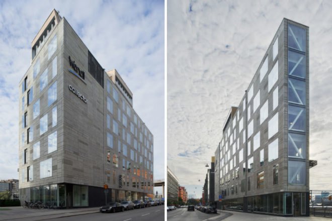 Flat Iron Building, Rosenbergs Arkitekter, stockholm, eco office, leed gold office