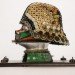 Gabriel Dishaw, upcycled art, recycled materials, art, sculpture, Darth Vader, Star Wars, geek art, Etsy