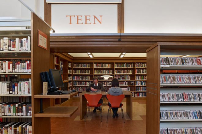 Golden Gate Valley Library, Tom Eliot Fish, Paulett Taggart Architects, eco library, green renovation, san francisco, library renovation