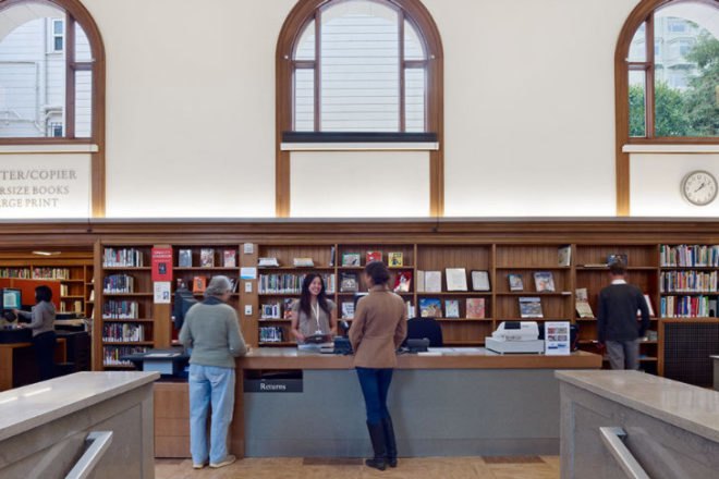 Golden Gate Valley Library, Tom Eliot Fish, Paulett Taggart Architects, eco library, green renovation, san francisco, library renovation