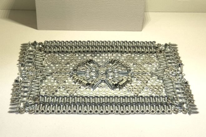 recycled materials, Dutch Design week, WE MAKE CARPETS, The Netherlands, plastic, hardware, disposable goods, green design, eco-art, sustainable design, green art, temporary design