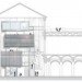 Haus im Haus, Benisch Architecten, hamburg, chamber of commerce, green renovation, LED lights, adaptive reuse
