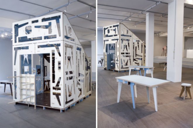 House of Furniture Parts, Studio Makkink and Bey, multi-functional furniture, green furniture, droog, green architecture, green design