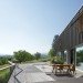 green design, eco design, sustainable design, HHF Architects, House D, basel Switzerland, glass curtains, submerged home, timber home, open plan home