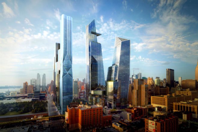 Hudson Yards, Kohn Pedersen Fox Associates, manhattan, related, oxford properties group, nyc green development, leed gold