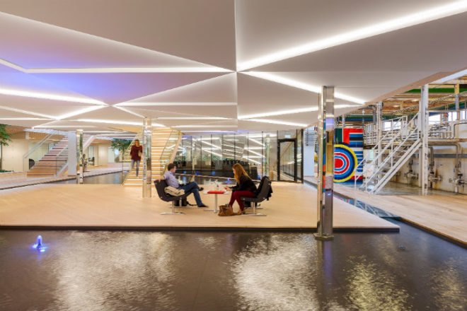 IBC Innovation Factory, Schmidt Hammer Lassen, international business college, green renovation, adaptive reuse, kolding, denmark