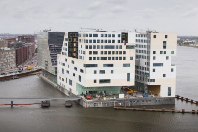 IJDock Nearing Completion, SeARCH, IJDock, amsterdam, mixed use development, dick van gameren