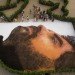 green design, eco design, sustainable design, Earth Art, Jorge Rodriguez-Gerada, Enric Miralles, President Obama, Obama portrait, obama mandala, giant obama portrait Barcelona, earth mandala, 350.org