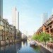 KPF, China, Master Plan, urban planning, city planning, Meixi Lake, pop-up, canals, lakes,