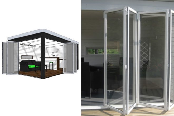 Kenjo Floating Guest House, floating house, prefab, prefab cabin, sweden, prefab floating cabin