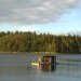 Kenjo Floating Guest House, floating house, prefab, prefab cabin, sweden, prefab floating cabin