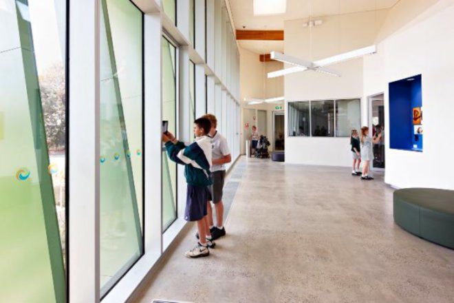 Knox Innovation Opportunity and Sustainability Centre, Woods Bagot, KIOSC, melbourne, eco school, eco university, sustainable education