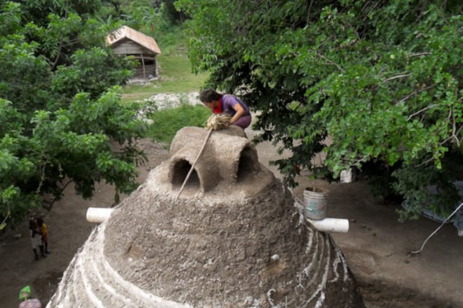 Konbit Shelter, Haiti, earth bag structure, super adobe, disaster proof design, disaster recovery, affordable housing,