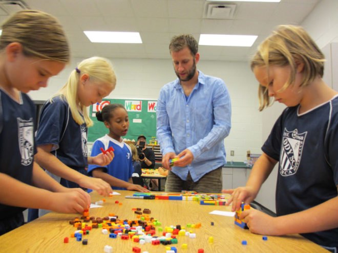 MDC Interiors, lego table, lego bricks, sustainable design, green design, green furniture, recycled furniture, recycled materials, green interiors, sustainable furniture