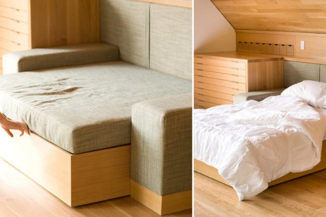 Laurelhurst Studio, PATH Architecture, phloem studio, portland, adu, earthbound industries, space saving apartment, custom furniture