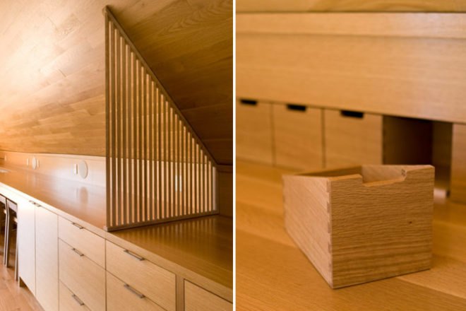Laurelhurst Studio, PATH Architecture, phloem studio, portland, adu, earthbound industries, space saving apartment, custom furniture