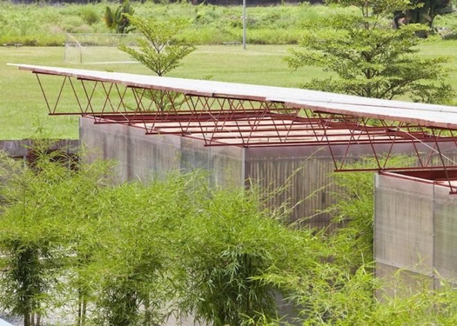 bamboo, Vo Trong Nghia Architects, low income housing, social design, humanitarian design, sustainable design, eco design, green design, viet nam, tiny homes, housing prototype, Mekong Delta
