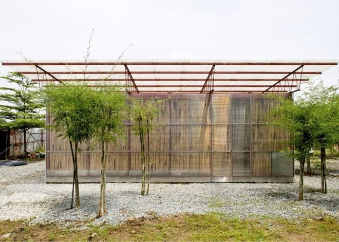 bamboo, Vo Trong Nghia Architects, low income housing, social design, humanitarian design, sustainable design, eco design, green design, viet nam, tiny homes, housing prototype, Mekong Delta