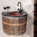Wine Barrels, Native Trails, Artisan, Bathrooms, Furnishings Fixtures, San Luis Obispo, Reclaimed Materials, French oak barrels, Decorative Plumbing and Hardware Association, Bordeaux, Chardonnay, Cabernet, vanities, mirrors