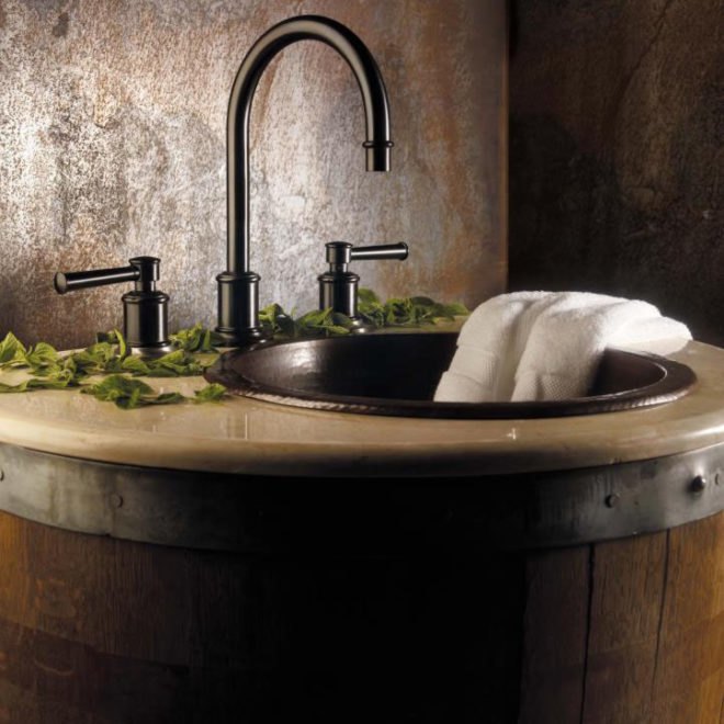 Wine Barrels, Native Trails, Artisan, Bathrooms, Furnishings Fixtures, San Luis Obispo, Reclaimed Materials, French oak barrels, Decorative Plumbing and Hardware Association, Bordeaux, Chardonnay, Cabernet, vanities, mirrors