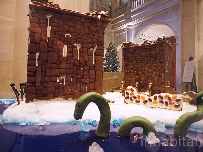 green design, eco design, sustainable design, City Harvest Gingerbread Extravaganza, Le Parker Meridien, Great SPhinx gingerbread, Lincoln Memorial gingerbread, Toji Tower gingerbread, Kyotofu, Baked Ideas, Rolling Pin Productions, Chichen Itza gingerbread, Butterfly Bakeshop, North End Grill, Castle Urquhart gingerbread, Norma's, gingerbread hurri-crane