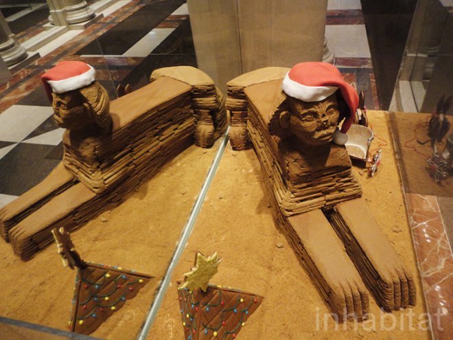 green design, eco design, sustainable design, City Harvest Gingerbread Extravaganza, Le Parker Meridien, Great SPhinx gingerbread, Lincoln Memorial gingerbread, Toji Tower gingerbread, Kyotofu, Baked Ideas, Rolling Pin Productions, Chichen Itza gingerbread, Butterfly Bakeshop, North End Grill, Castle Urquhart gingerbread, Norma's, gingerbread hurri-crane