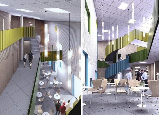 Kjellgren Kaminsky Architects, Kungsbacka, Sweden, Passive House, education, green schools, eco-schools, Scandanavia, architecture competition, Kollaskolan, Kollastaden, energy efficiency, green design, sustainable design, eco-design