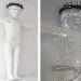Pavel Sinev, standard materials, cables, Bulgarian art, art, sculptures, Art, Green Materials