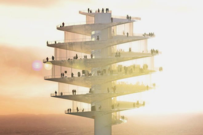 Phoenix Pin, BIG, novawest, phoenix observation tower, phoenix, observation tower, the pin