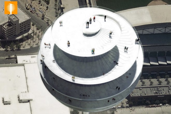 Phoenix Pin, BIG, novawest, phoenix observation tower, phoenix, observation tower, the pin