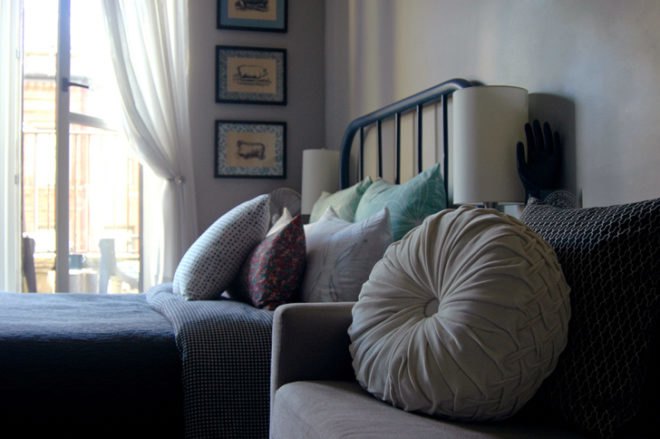 green design, eco design, sustainable design, Michelle Konar, Upper West Side, SPACEStv, Olgilvy, small living, minimal living, small space living