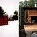 Sauna Box, Castor Design, shipping container sauna, sauna, self-sufficient, solar power, wood-fired sauna