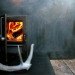 Sauna Box, Castor Design, shipping container sauna, sauna, self-sufficient, solar power, wood-fired sauna