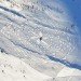 green design, eco design, sustainable design, snow installation, SImon Beck, snow pattern, snow art, snow crop circles, Les Arc Ski lodge