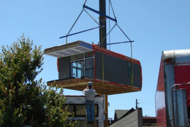 Simpatico Prefab Prototype, simpatico homes, swatt miers architects, green home, prefab home