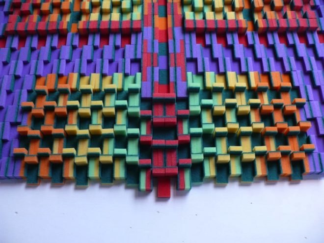 recycled materials, Dutch Design week, WE MAKE CARPETS, The Netherlands, plastic, hardware, disposable goods, green design, eco-art, sustainable design, green art, temporary design