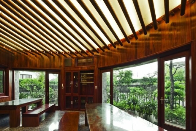 Viet Nam, Vo Trong Nghia, natural materials, bamboo, stone, green roof, natural circulation, daylighting, sustainable materials, thermal massing, Hanoi, Ha Long Bay, Asia, green design, sustainable design, eco design