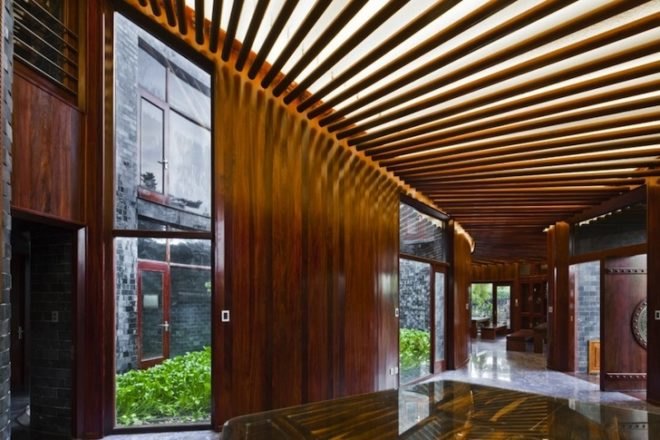 Viet Nam, Vo Trong Nghia, natural materials, bamboo, stone, green roof, natural circulation, daylighting, sustainable materials, thermal massing, Hanoi, Ha Long Bay, Asia, green design, sustainable design, eco design