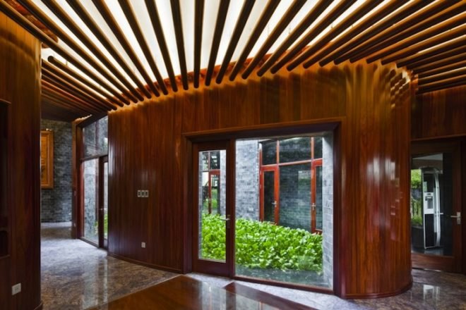 Viet Nam, Vo Trong Nghia, natural materials, bamboo, stone, green roof, natural circulation, daylighting, sustainable materials, thermal massing, Hanoi, Ha Long Bay, Asia, green design, sustainable design, eco design