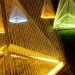 Sébastien Preschoux, nuit blanche, light sculpture, green art, sustainable artwork, installation art, glowing artwork,