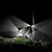 Sébastien Preschoux, nuit blanche, light sculpture, green art, sustainable artwork, installation art, glowing artwork,