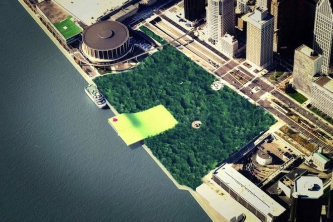 Atelier Why, urban rehabilitation, urban design, urban revitalization, automobile industry, Detroit, Michigan, United States, "The Forest", sustainable development, sustainable design, green design, eco design